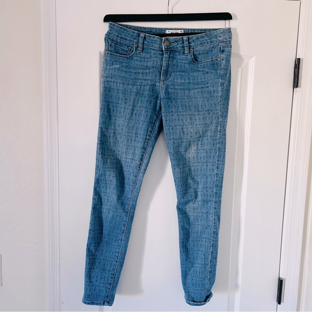 Paige Verdugo Ankle Del Rey‎ Print Women’s Jeans Size 28